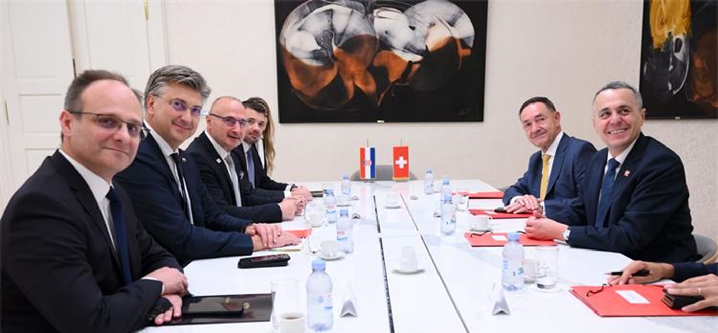 Potvrđeni odlični odnosi Hrvatske i Švicarske